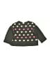 Baby Gap 100% Cotton Hearts Black Pullover Sweater Size 4 - photo 1