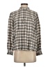 Rails Plaid Gray Long Sleeve Blouse Size S - photo 1