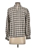 Rails Plaid Gray Long Sleeve Blouse Size S - photo 2