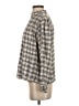Rails Plaid Gray Long Sleeve Blouse Size S - photo 5