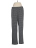 Easywear by Chico's Polka Dots Gray Casual Pants Size Med (1) - photo 1