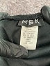 MSK 100% Polyester Solid Black Formal Skirt Size 10 - photo 4