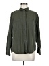 Old Navy Solid Green Long Sleeve Button-Down Shirt Size M - photo 1