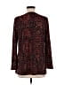 Rafaella Burgundy Long Sleeve Blouse Size S - photo 2