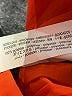 Zara 100% Polyester Orange 3/4 Sleeve Blouse Size S - photo 8