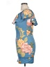 She + Sky Blue Casual Dress Size L (estimated) - photo 5