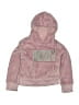 DKNY 100% Polyester Pink Zip Up Hoodie Size 5 - photo 1
