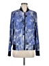 Athleta Print Blue Track Jacket Size M - photo 1