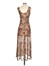 Louna Animal Print Brown Casual Dress Size S - photo 2