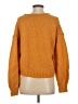 Madewell Solid Orange Pullover Sweater Size XXS (estimated) - photo 2