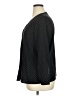 Madison Polka Dots Black Long Sleeve Blouse Size 1X - photo 5