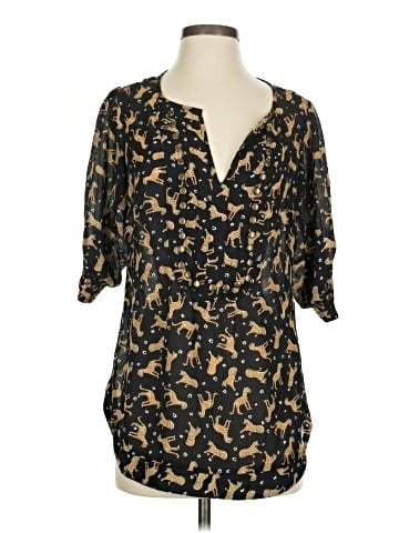 Angie 3/4 Sleeve Blouse (view 1)