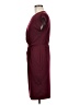 Shein Solid Burgundy Cocktail Dress Size 6 - photo 5