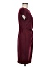 Shein Solid Burgundy Cocktail Dress Size 6 - photo 4