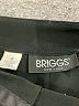 Briggs New York Solid Black Formal Skirt Size 8 - photo 4