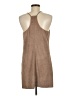 Lavender Brown Tan Casual Dress Size M - photo 2