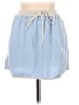Assorted Brands Solid Blue Casual Skirt Size L - photo 1