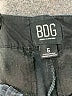 BDG 100% Cotton Solid Blue Casual Pants Size 6 - photo 3