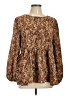 Hayden 100% Polyester Brown Casual Dress Size L - photo 1