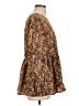 Hayden 100% Polyester Brown Casual Dress Size L - photo 4