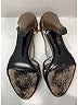 Prada Plaid Gray Gold Heels Size EU 38 - photo 9