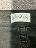 wonderly Solid Black Jeans Size 6 - photo 4
