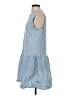 Universal Thread 100% Cotton Solid Blue Casual Dress Size S - photo 5