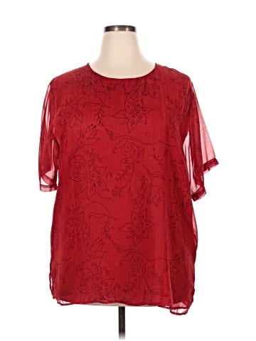 Nouveau Monde Short Sleeve Blouse (view 1)