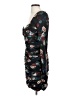 Slate & Willow Print Black Cocktail Dress Size 0 - photo 5