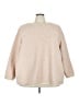 Lands' End 100% Polyester Ivory Pullover Sweater Size 3X - photo 1