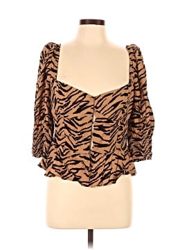 Reformation 3/4 Sleeve Blouse