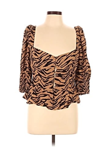Reformation 3/4 Sleeve Blouse (view 1)