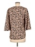 Unbranded Tan 3/4 Sleeve Blouse Size M - photo 2