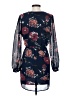 Lulus 100% Polyester Floral Blue Casual Dress Size S - photo 2