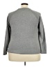 Jeanne Pierre 100% Cotton Solid Gray Pullover Sweater Size 2X - photo 2