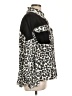 Lilypad 100% Cotton Animal Print Black Jacket Size L - photo 4