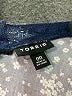Torrid Blue Sleeveless Blouse Size Med Plus (00) - photo 7
