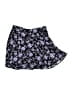 Zara 100% Polyester Floral Purple Black Casual Skirt Size XS - photo 2