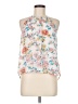 Ark & Co. 100% Polyester White Sleeveless Blouse Size M - photo 1