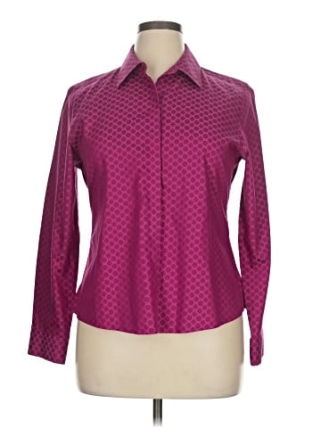 Foxcroft Long Sleeve Blouse (view 1)