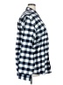 Amazon Essentials 100% Cotton Checkered-gingham Blue 3/4 Sleeve Button-Down Shirt Size XXL - photo 4