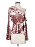 StyleStalker Pink Long Sleeve Blouse Size S - photo 1