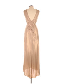 slim fit dress slacks c.1978 Halston One Shoulder Gold Lame Jersey Full Length Maxi Dress –  Shrimpton Couture main image 0