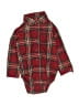 Carter's Plaid Red Long Sleeve Onesie 18-24 MO / 24 MO - photo 1