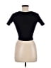 Commense Black Short Sleeve Top Size S (estimated) - photo 2