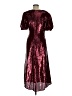 Keepsake 100% Polyester Burgundy Cocktail Dress Size 8 - photo 2