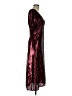 Keepsake 100% Polyester Burgundy Cocktail Dress Size 8 - photo 4