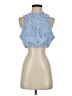 Unbranded Blue Sleeveless Blouse Size S - photo 1