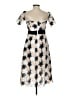 Sam Edelman 100% Polyester Ivory Cocktail Dress Size 2 - photo 2