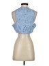 Unbranded Blue Sleeveless Blouse Size S - photo 2